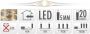 Overige merken S.I.A. Zilverdraad Kerstverlichting op Batterij 95cm 20 LED Lampjes - Thumbnail 1