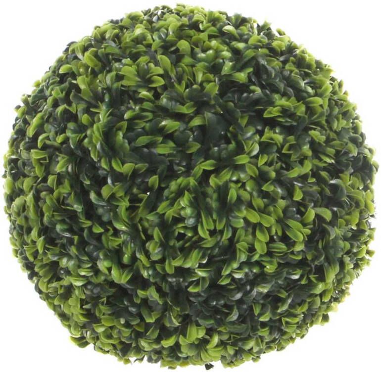 Mica Decorations Buxus bol groen D27 cm Kunstplant buiten binnen UV-bestendig Kunstplanten