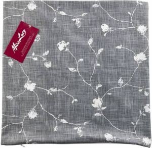 Miss Lucy Espino Kussenhoes Kussensloop Sierkussen Sierkussenhoes 40 x 40 cm Grijs