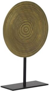 Light & Living Ornament op voet Sasim Antiek Brons Zwart 25x10x39cm
