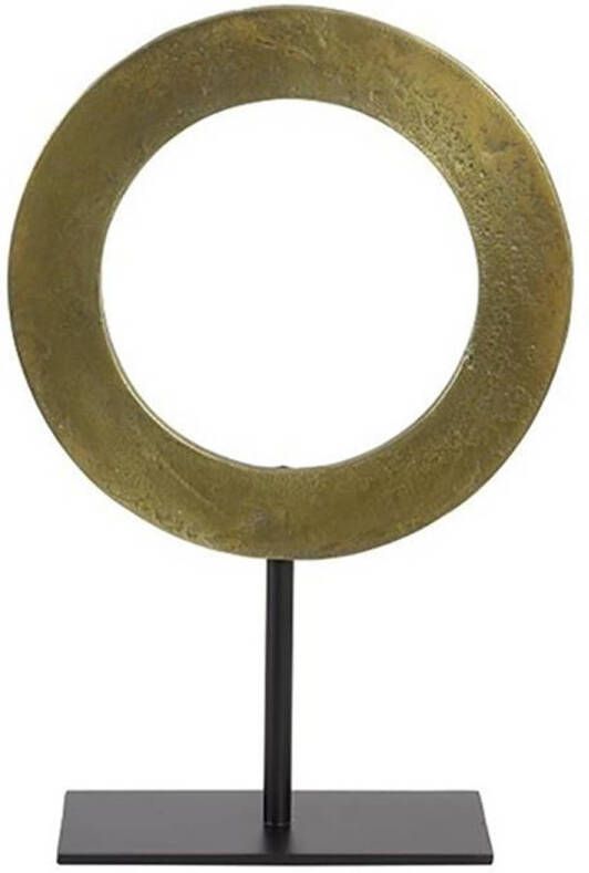 Light & Living Ornament op voet Waiwo Antiek Brons Zwart 35x10x39cm