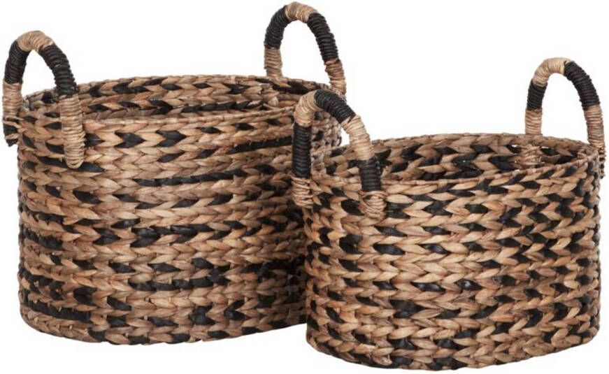 Must Living Basket oval set of 2 25xØ41 cm 30xØ46 cm