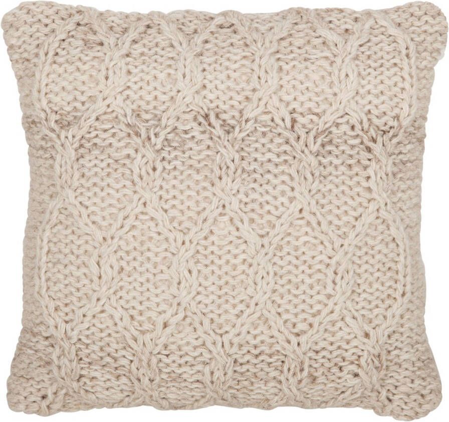 Must Living Cushion Dolomite 45x45 cm Ivory 100% wool
