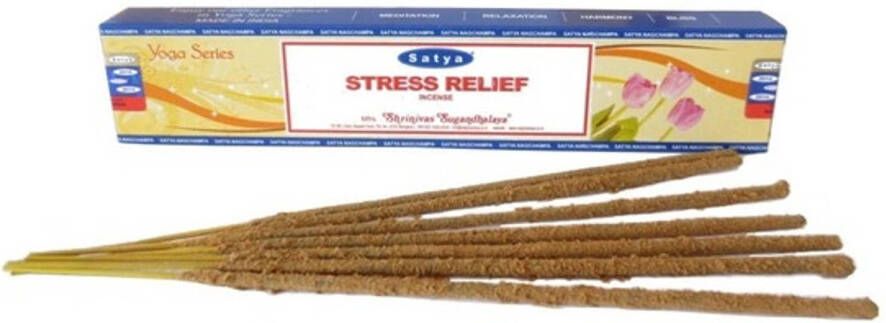 Nag Champa 3x Pakjes wierook stokjes anti stress 15 gram Wierookstokjes