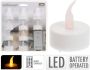 Ambiance Lights Waxinelichtjes 10x LED op batterijen met afstandsbediening theelichtjes LED kaarsen - Thumbnail 1