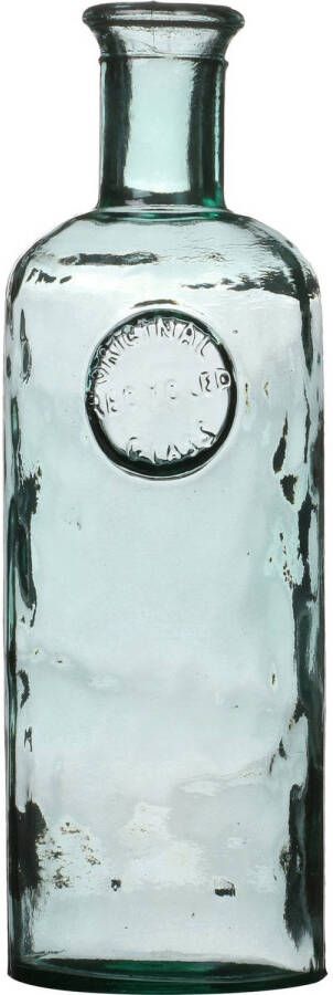 Natural Living Bloemenvaas Olive Bottle transparant glas D13 x H45 cm Fles vazen