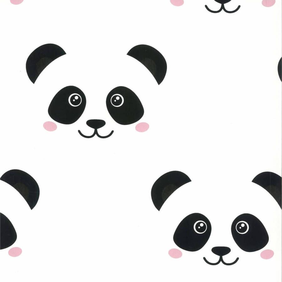 Noordwand Fabulous World Behang Panda wit 67100