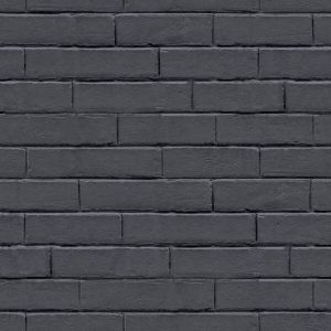 Noordwand Good Vibes Behang Chalkboard Brick Wall Zwart En Grijs