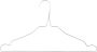 Nordix Kledinghangers set 100 stuks Metaal Draadhanger Kleerhangers - Thumbnail 1