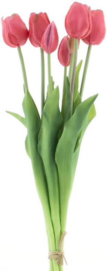 Nova Nature PSO Classic Tulip Bundle Sally x7 beauty 47 cm kunstbloemen