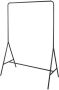 MISOU Kledingrek Metaal Industrieel Zwart 80x44x145cm - Thumbnail 1