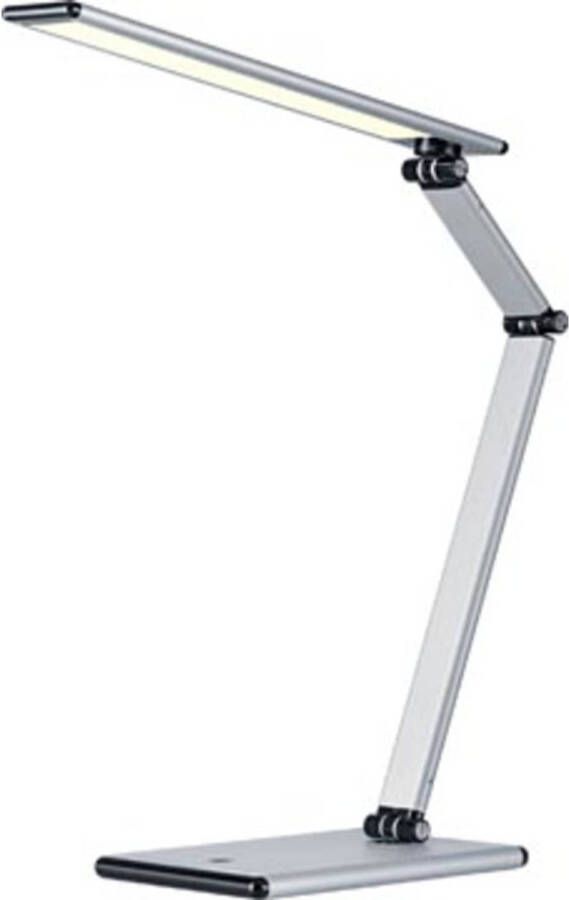 Paagman Hansa bureaulamp Slim LED-lamp zilver