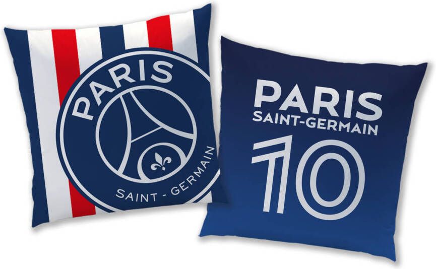 Paris Saint Germain kussen 40 x 40 cm Blauw