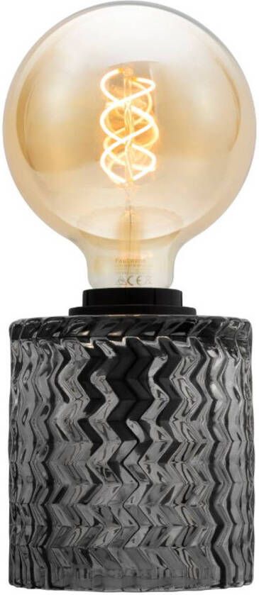 Pauleen Tafellamp Crystal Smoke E27-20W