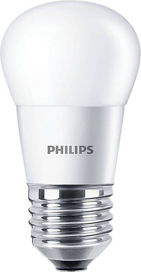 Philips LED Lamp CorePro Lustre 827 P45 FR E27 Fitting 5.5W Warm Wit 2700K Vervangt 40W