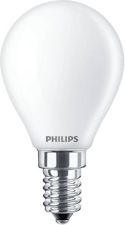 Philips LED Lamp E14 6 5W Kogel