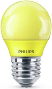 Philips LED Lamp E27 3 1W Geel