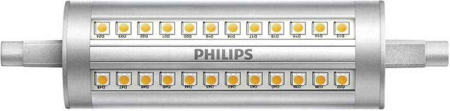 Philips LED Lamp R7s 14W Staaf Dimbaar