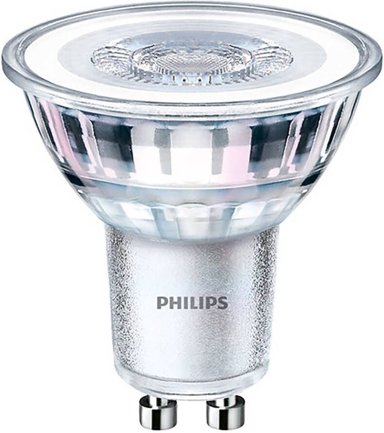 Philips LED Spot CorePro 840 36D GU10 Fitting Dimbaar 4W Natuurlijk Wit 4000K Vervangt 35W