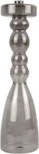 Present time Candle holder Pawn glass XL black