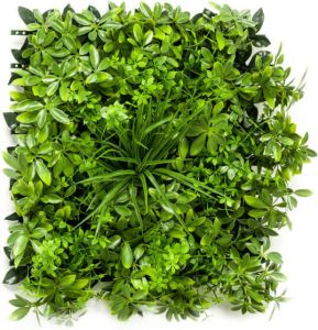 Emerald Kunstplant prunus grasmat groen 50x50 cm