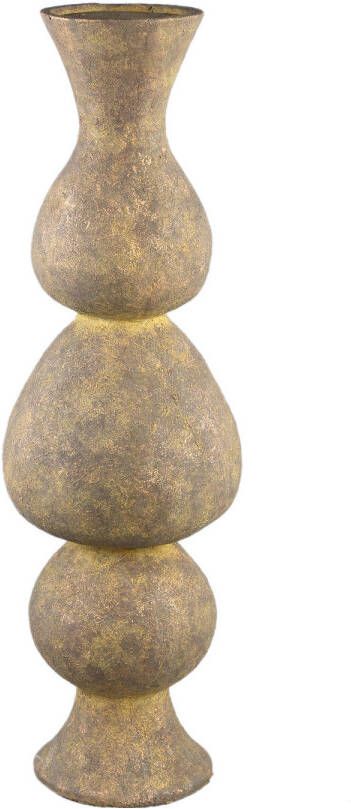 Ptmd Collection PTMD Larry Brown cement candleholder round high bulbsXL