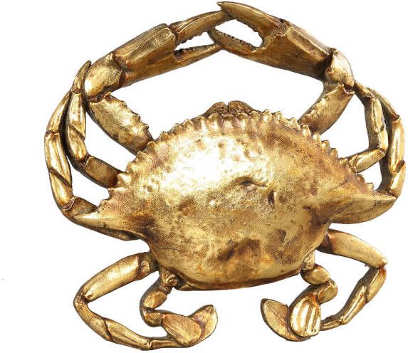 Ptmd Collection PTMD Lozi Gold poly crab statue