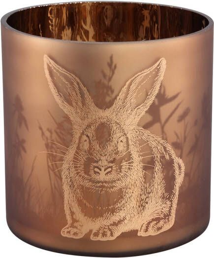 Ptmd Collection PTMD Mauren Brown glass stormlight rabbit L