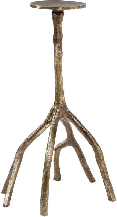 Ptmd Collection PTMD Roots Brass iron candleholder tree look
