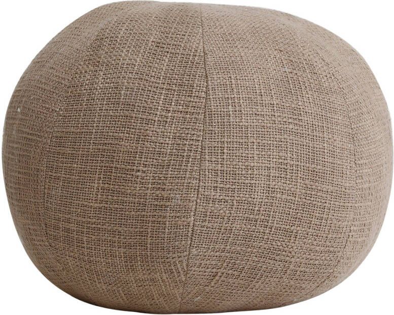 Ptmd Collection PTMD Sanah Brown boucle cushion ball L