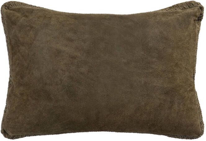Ptmd Collection PTMD Suky Green suede leather cushion rectangle S