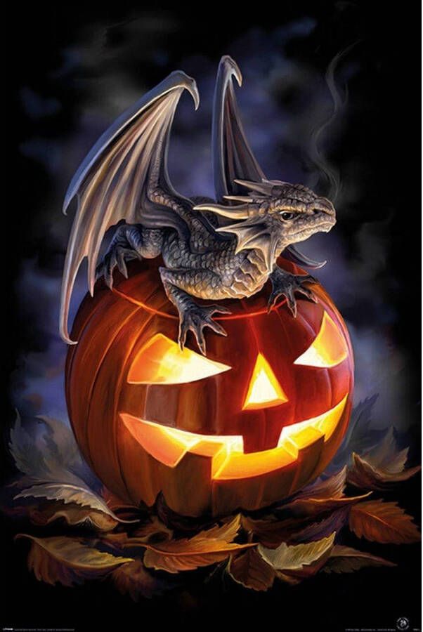 Pyramid Anne Stokes Trick or Treat Poster 61x91 5cm