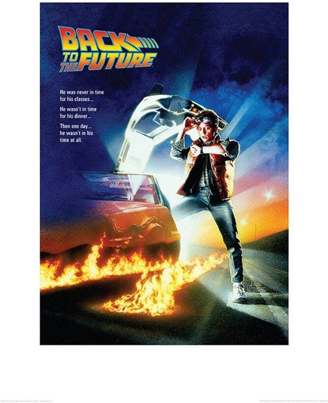 Pyramid Back to The Future One Sheet Kunstdruk 60x80cm