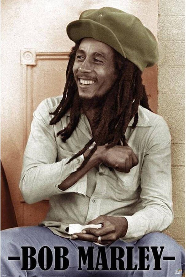 Pyramid Bob Marley Rolling Papers Poster 61x91 5cm