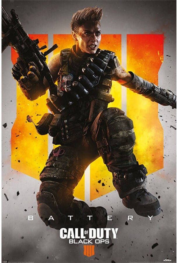 Pyramid Call of Duty Black Ops 4 Battery Poster 61x91 5cm