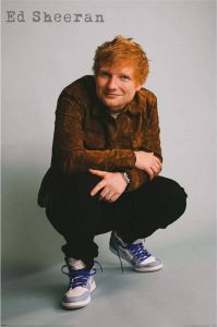 Pyramid Ed Sheeran Crouch Poster 61x91 5cm