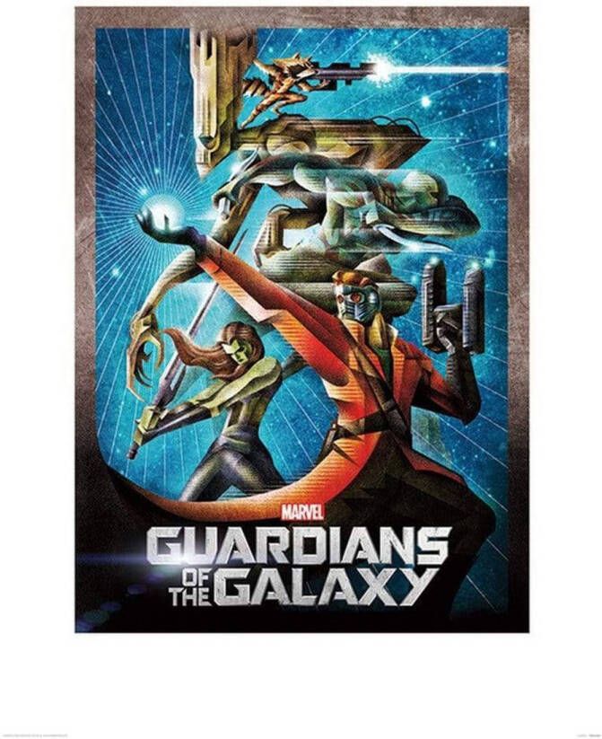 Pyramid Guardians of The Galaxy Orb Kunstdruk 60x80cm