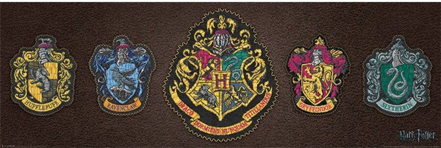 Pyramid Harry Potter Crests Poster 91 5x30 5cm