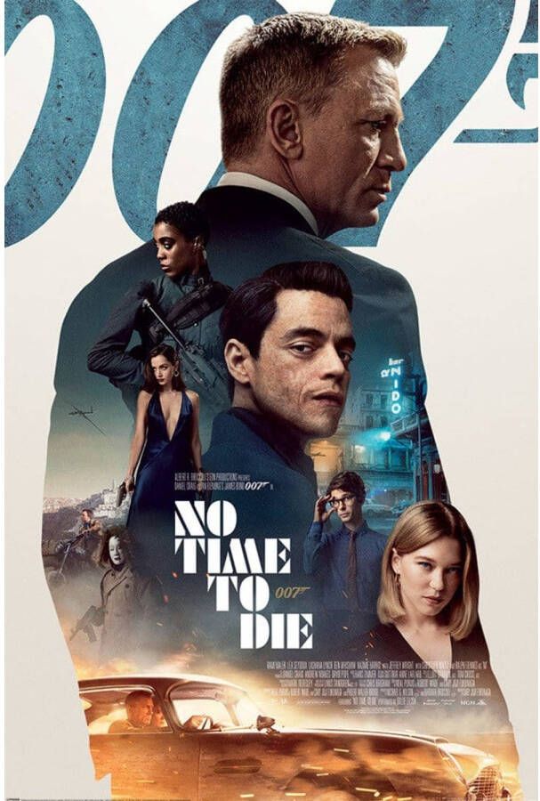 Pyramid James Bond No Time To Die Profile Poster 61x91 5cm