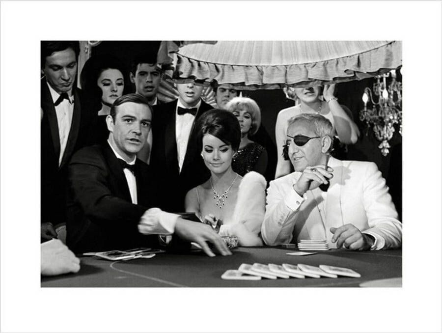 Pyramid James Bond Thunderball Casino Kunstdruk 80x60cm