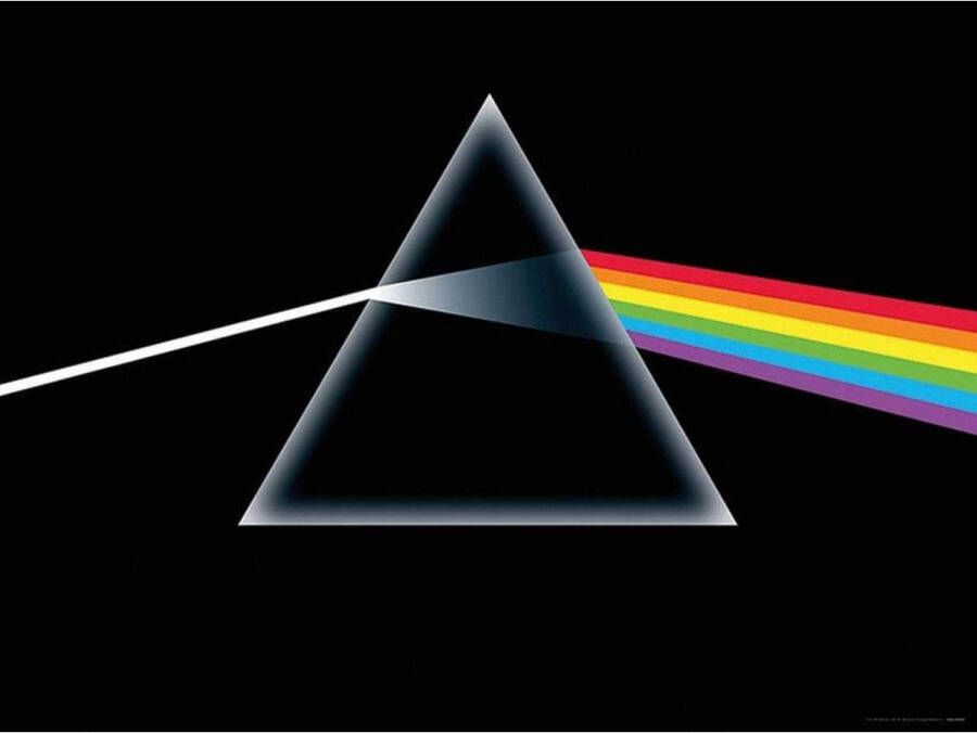 Pyramid Kunstdruk Pink Floyd Dark Side Of The Moon 80x60cm