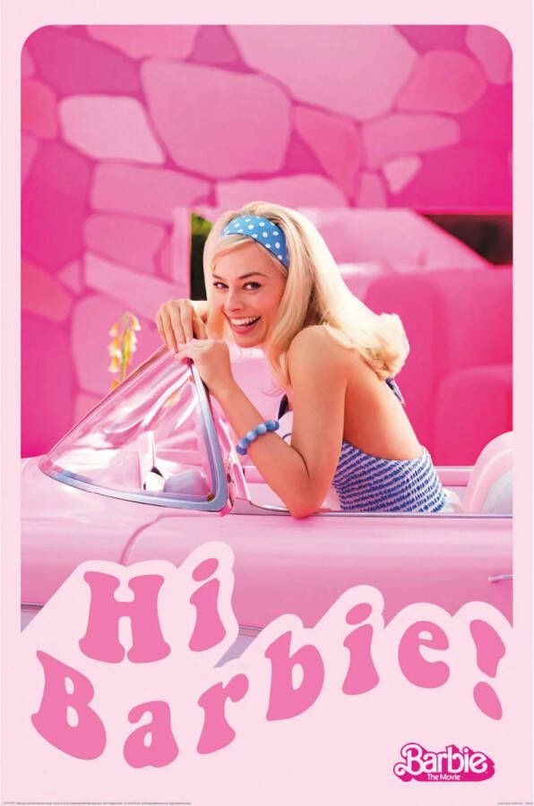 Pyramid Poster Barbie Movie Hi Barbie 61x91 5cm