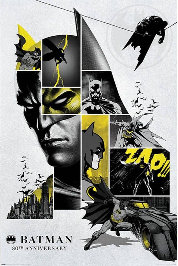 Pyramid Poster Batman 80th Anniversary 61x91 5cm