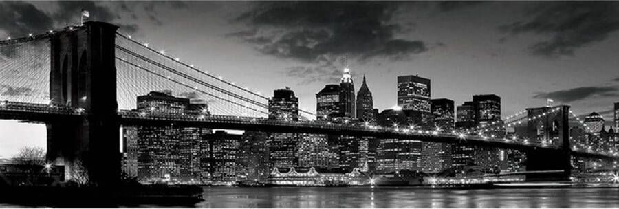 Pyramid Poster Brooklyn Bridge at Dusk 91 5x30 5cm