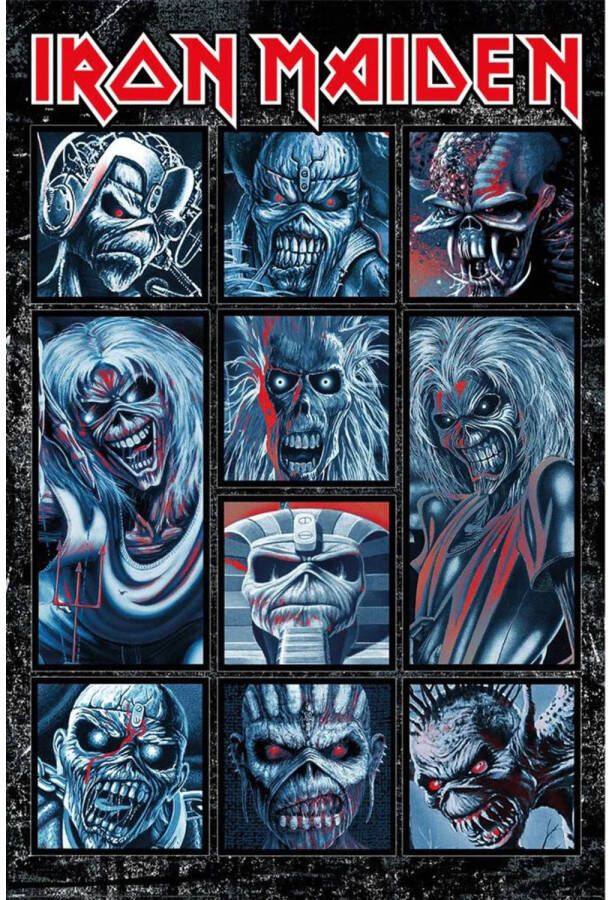 Pyramid Poster Iron Maiden Ten Eddies 61x91 5cm