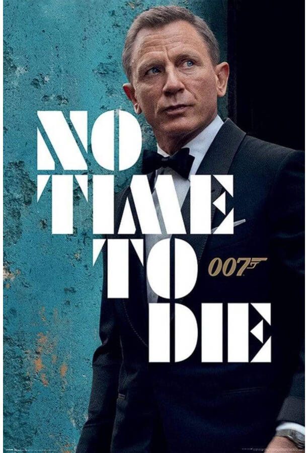 Pyramid Poster James Bond No Time to Die Azure Teaser 61x91 5cm