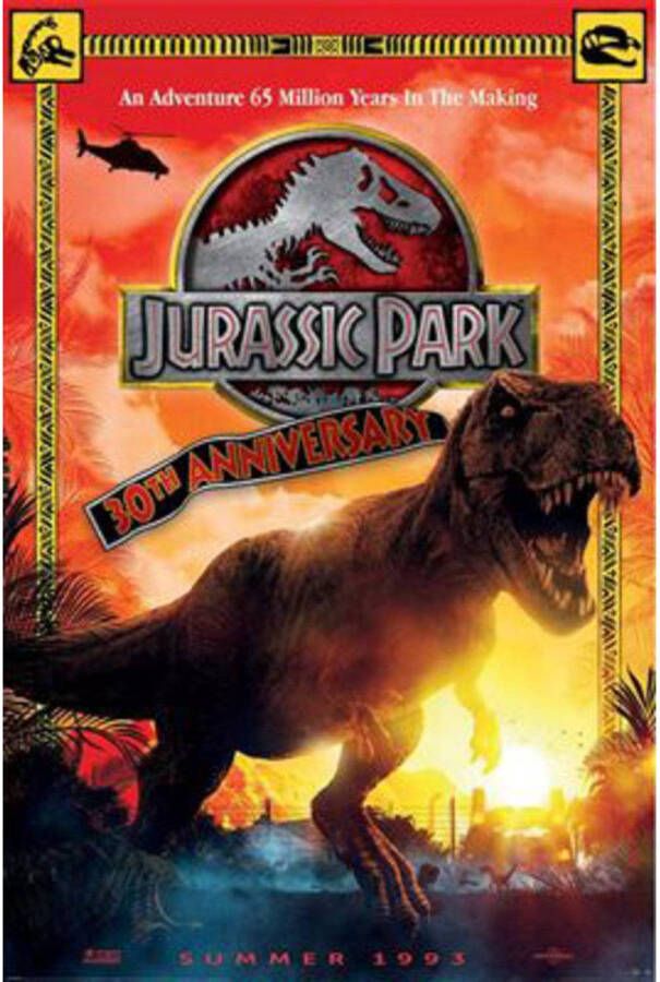 Pyramid Poster Jurassic Park 30Th Anniversary 61x91 5cm