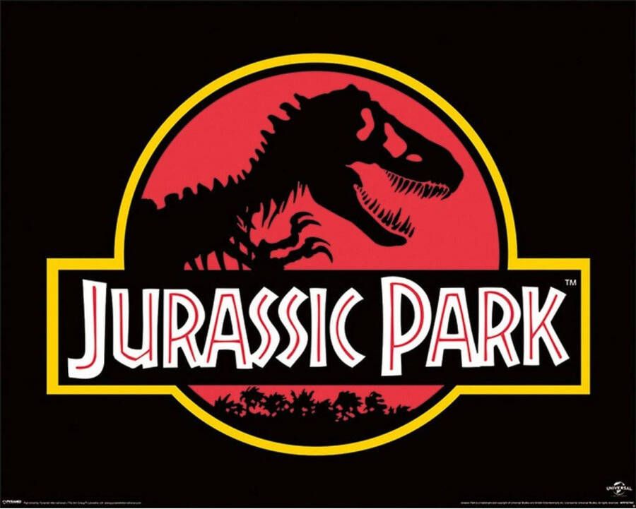 Pyramid Jurassic Park Classic Logo Poster 50x40cm - Foto 1