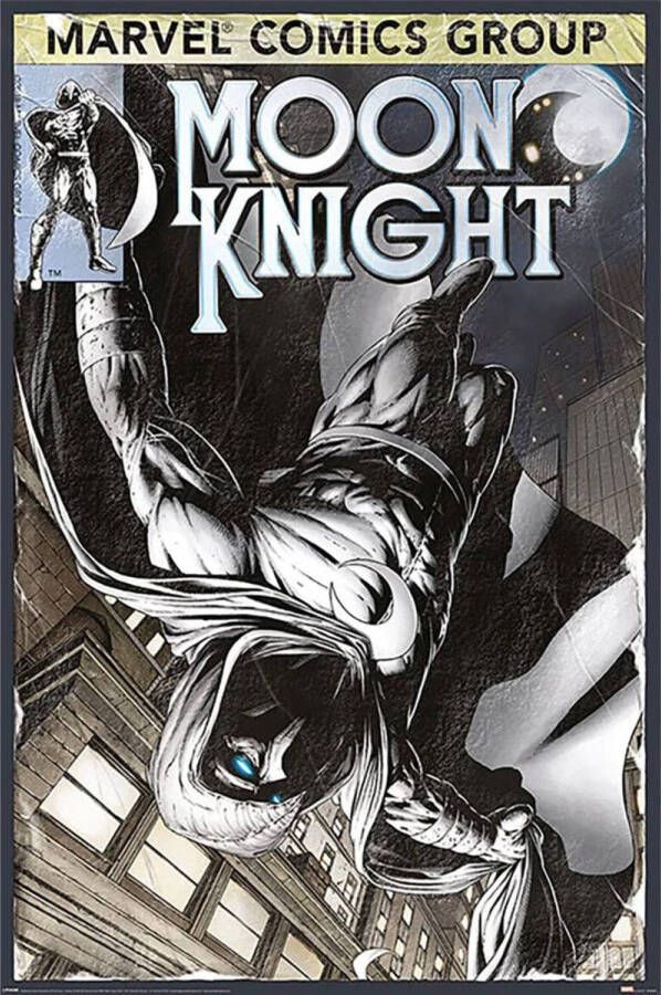 Pyramid Poster Moon Knight Comic Book Cover 61x91 5cm
