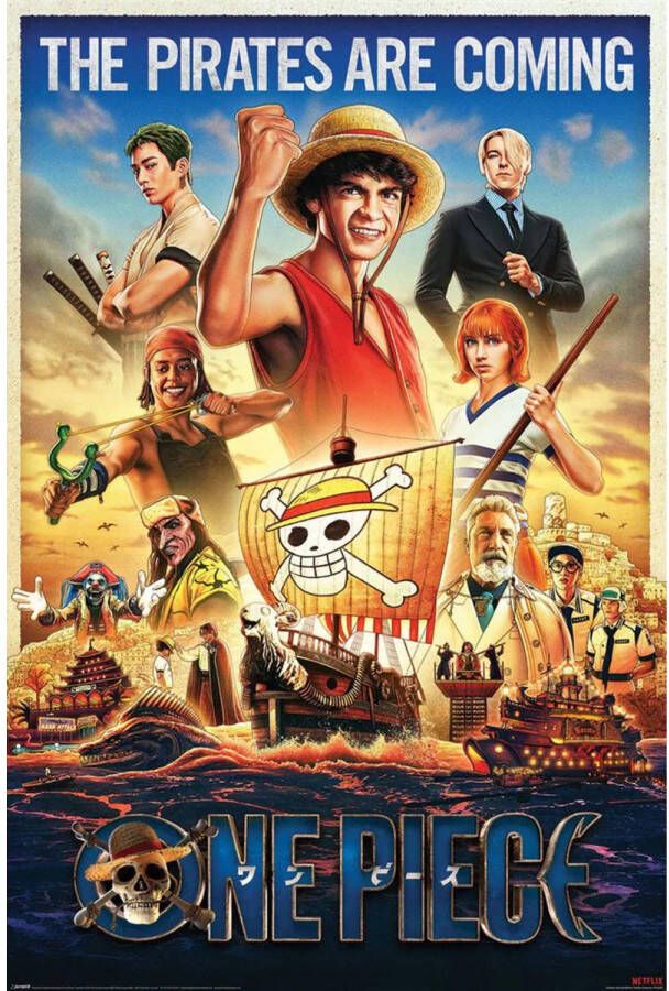 Pyramid Poster One Piece Live Action Pirates Incoming 61x91 5cm
